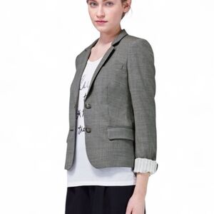 Aritzia Talula Grey Wool Exeter Blazer